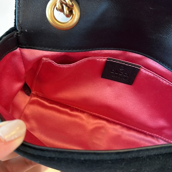 Velvet Gucci Mormont bag - Picture 6 of 9